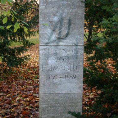 Gedenkstein für Alexander von Humboldt