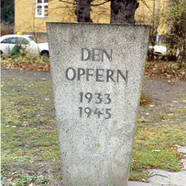 Gedenkstein für die Opfer des Nationalsozialismus
