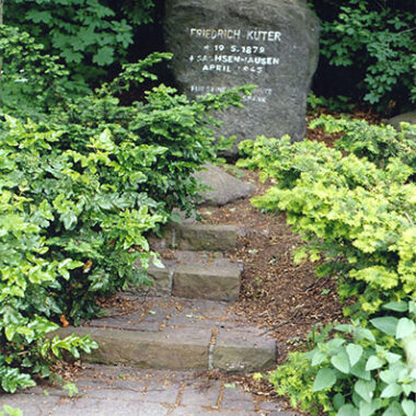 Gedenkstein für Friedrich Küter