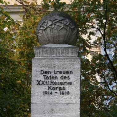 Denkmal für die Gefallenen des XXII. Reservekorps 1914-1918