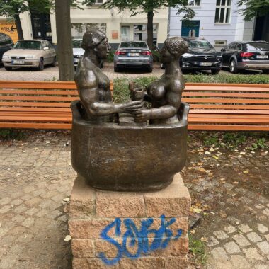 Paar in Badewanne