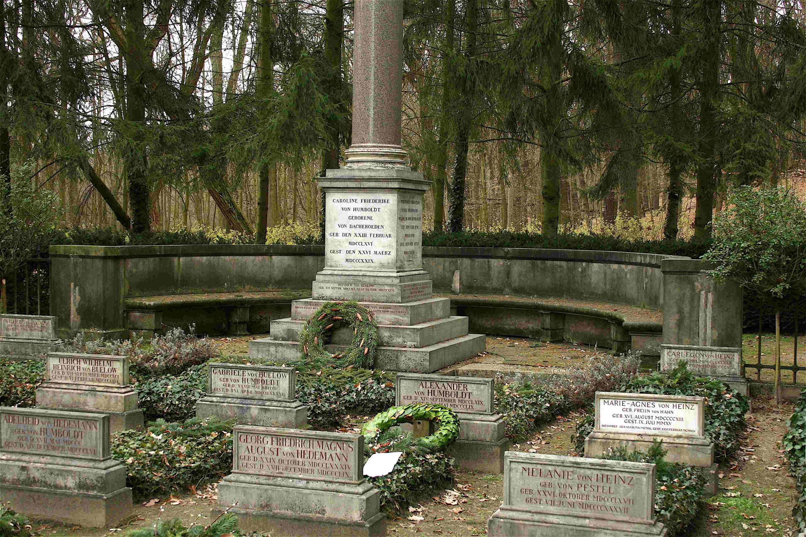 Grabstätte der Familie Humboldt