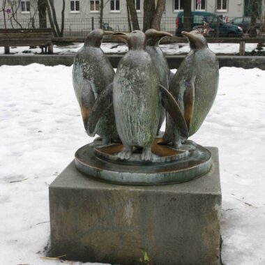 Enten- und Pinguinbrunnen