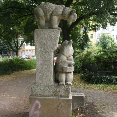 Spielende Bären