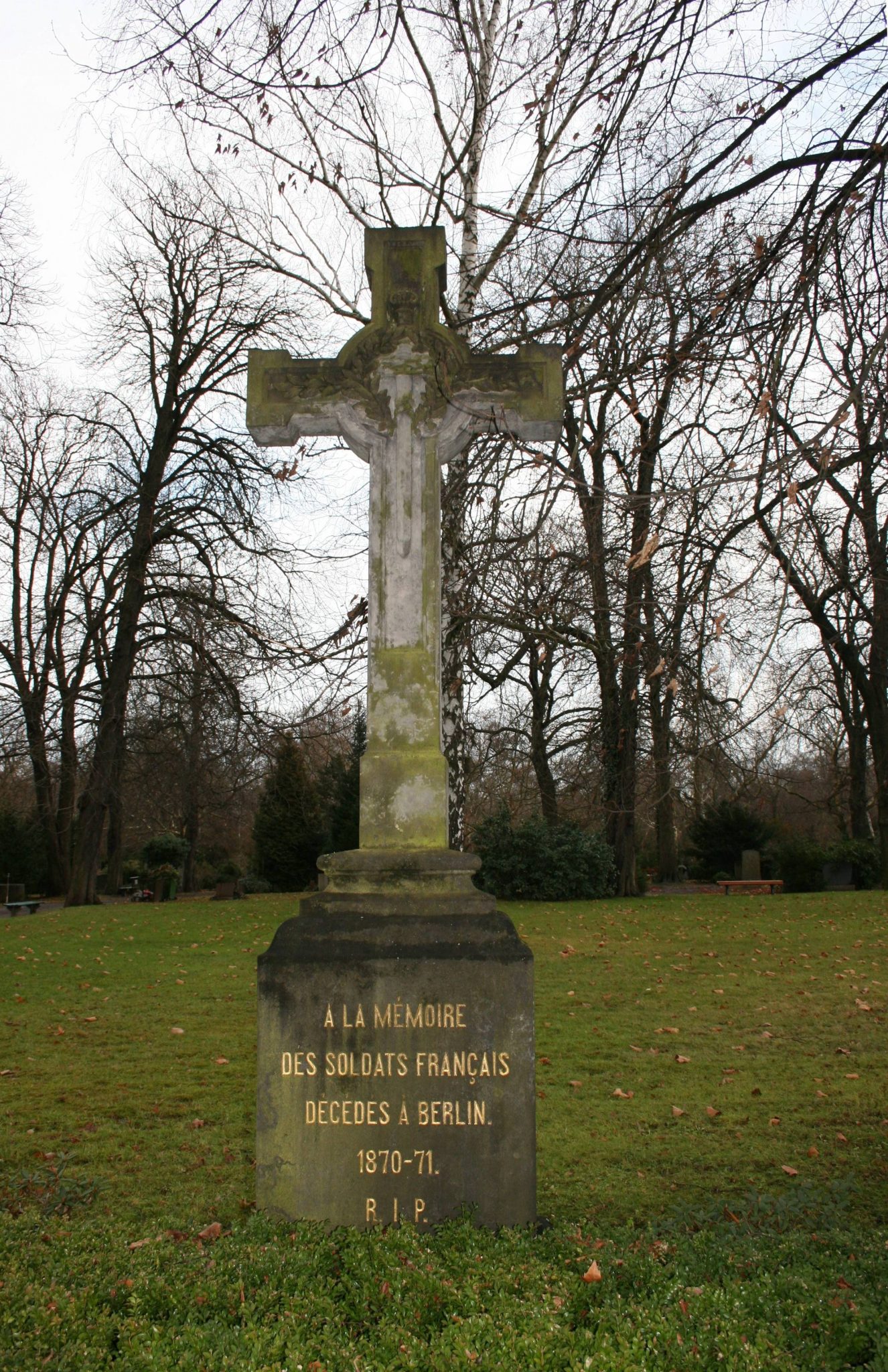 Kriegerdenkmal für die französischen Soldaten 1870/71 Bildhauerei in